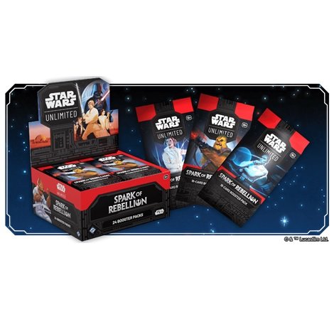 Star Wars Unlimited - La chispa de la rebelión Sobres
