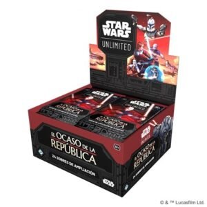 Star Wars Unlimited - Twilight of the Republic Caja de sobres