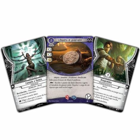 Arkham Horror LCG: El juego de cartas Mazo de investigador / Marie Lambeau - Imagen 3